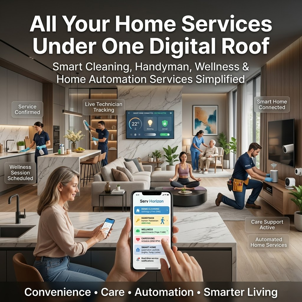 All Your Home Services Under One Digital Roof